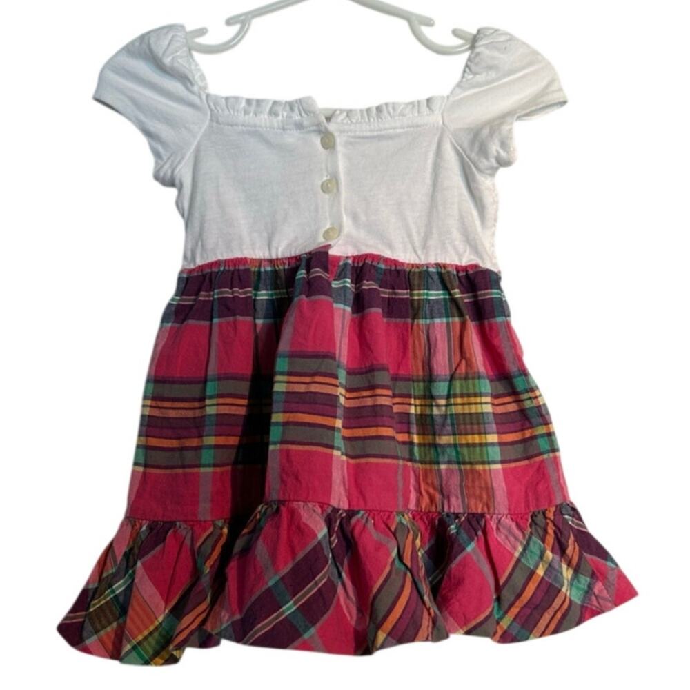 Ralph Lauren Smocked Plaid Cap Sleeve Dress – Baby Girl 6 Months